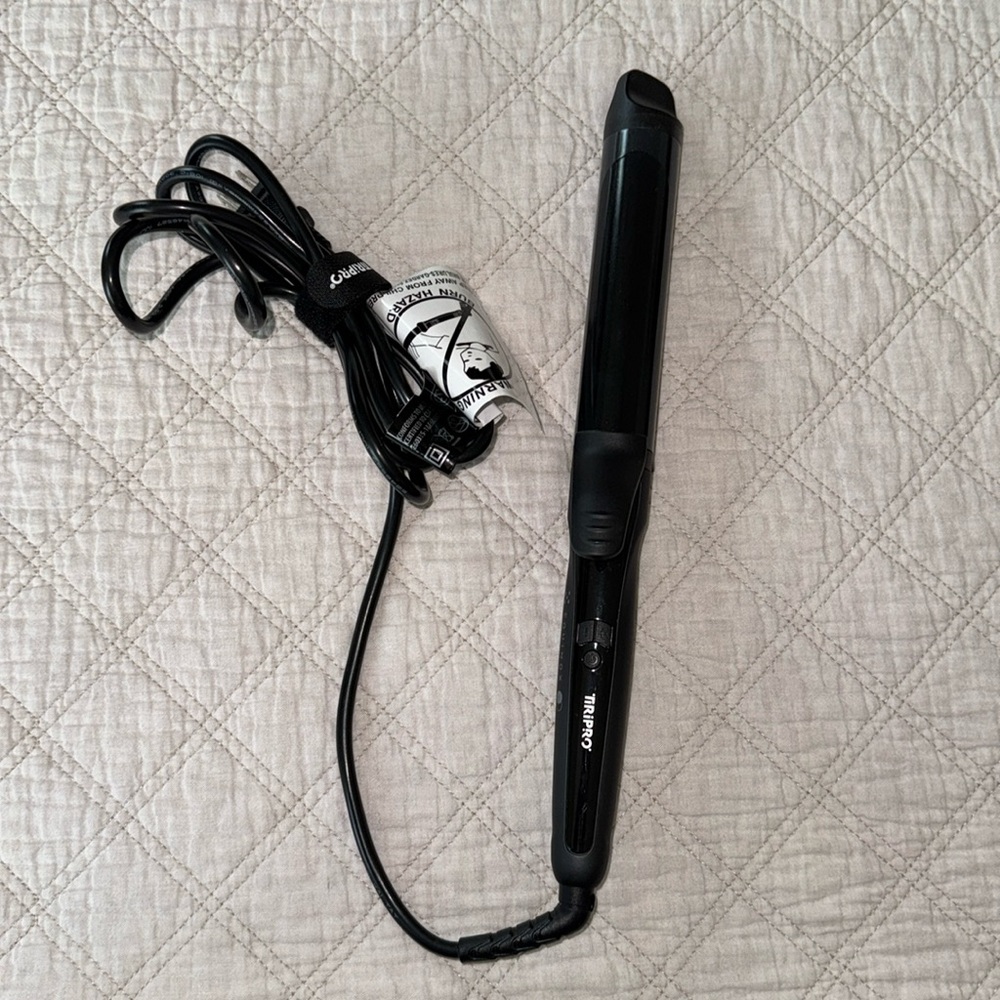 Tiripro Equinox 32mm Digital Clip Curler Black